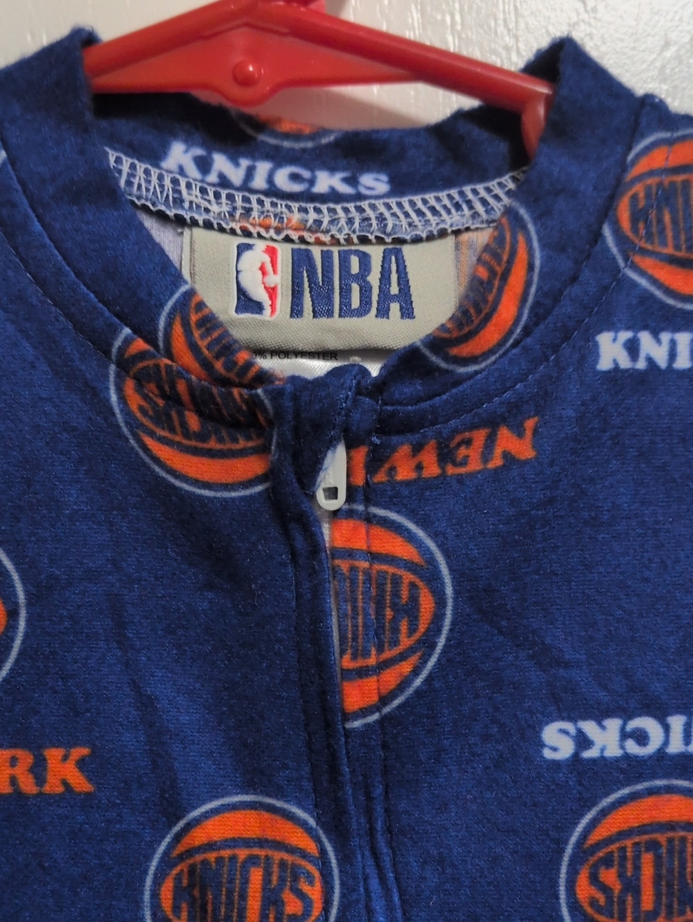 Super Soft New York Knicks Onesie - Picture 2 of 4